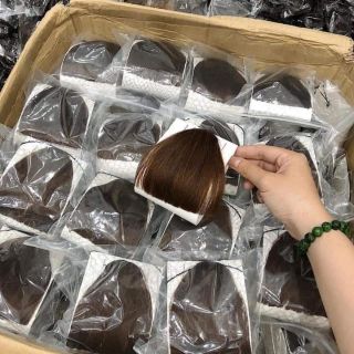 Mái ngố tóc thật