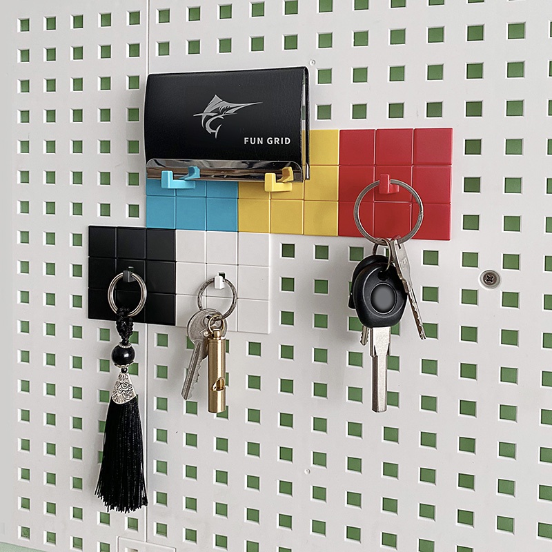 [Chính hãng] Móc treo gắn pegboard đa năng chính hãng FUN GRID