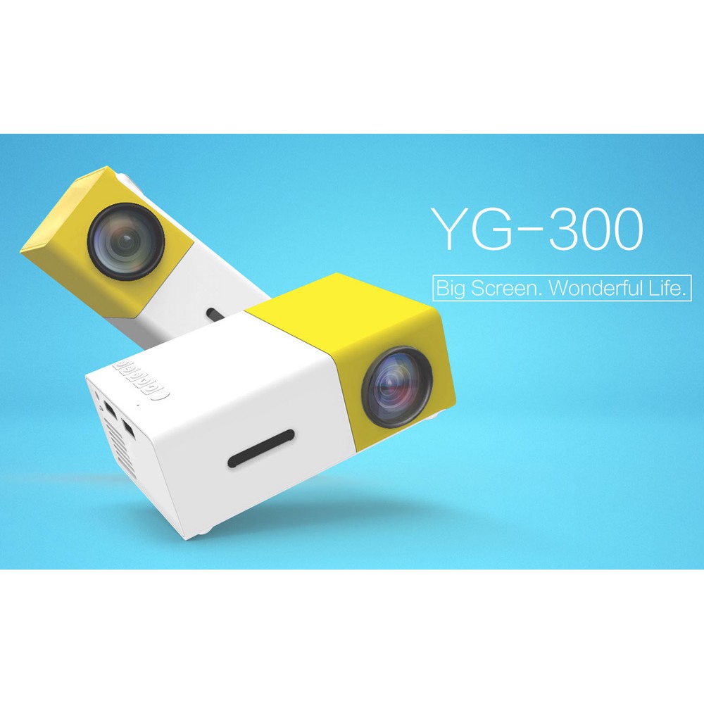 Máy ChiếU Mini Gia ĐìNh HD 1080P Led YG300