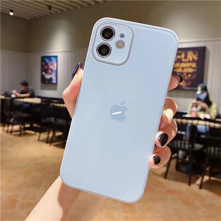 Ốp lưng iPhone Mặt Kính Cường Lực cho iPhone 13 12 Mini Pro Max 11 Pro Max Xr Xs Max 7 8 Plus – Mika Oops