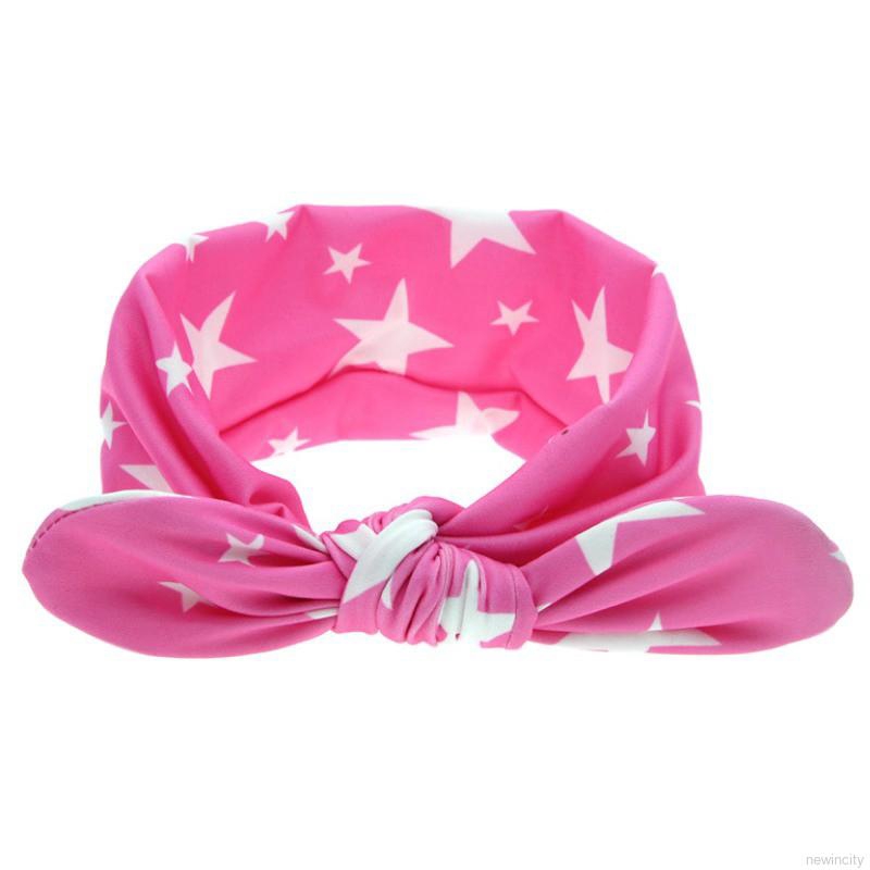 Băng đô bằng vải họa tiết chấm bi thời trang Hàn Quốc xinh xắn cho bé gái