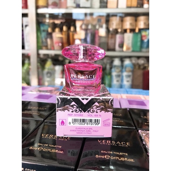 (5ml)Nước hoa Versace Bright Crystal Absolu mini chính hãng ITALY
