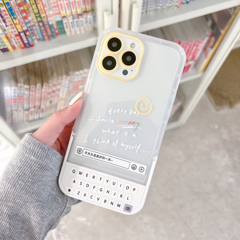 Ốp Điện Thoại Kèm Giá Đỡ Tàng Hình Họa Tiết Hoạt Hình Dễ Thương Cho iphone 14 / 13Pro 12 / xs / 6 / 7 / 8PLUS