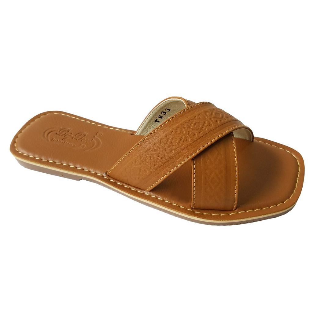 Dép Nữ Da Bò Thật BIGBEN Cao Cấp DNN48