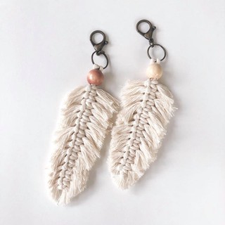 Hạt gỗ phụ kiện làm macrame