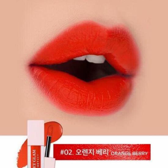 Son Kem Lì Hàn Quốc Secret Key Sweet Glam Velvet Tint  Hàng Auth Màu Chuẩn Mịn Môi 💄 *