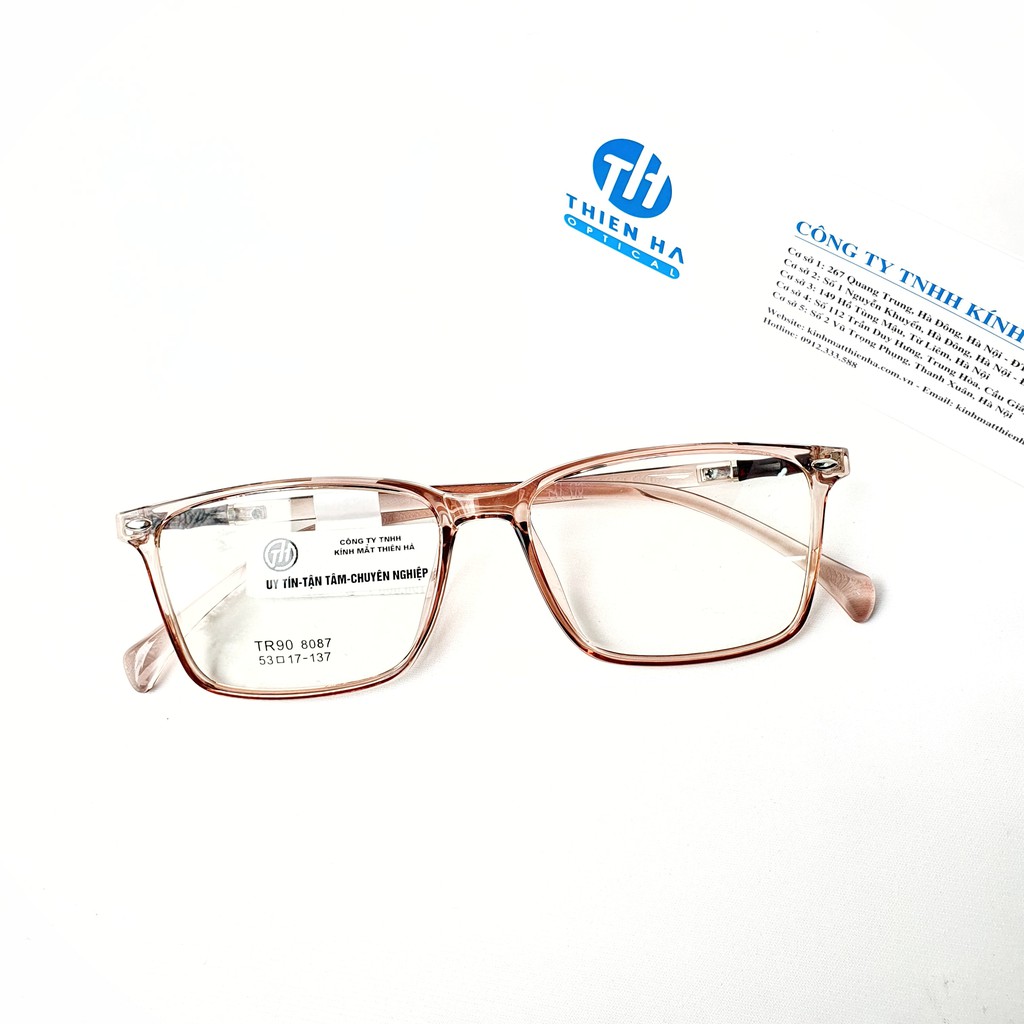 👑 [HÀNG CAO CẤP] Gọng nhựa dẻo dáng vuông 8087 👓 | WebRaoVat - webraovat.net.vn