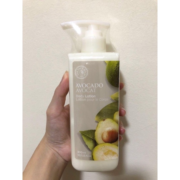 SỮA DƯỠNG THỂ CẤP ẨM TRÁI BƠ THE FACE SHOP AVOCADO BODY LOTION