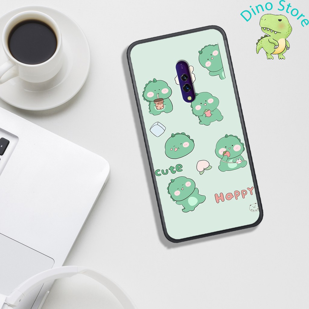 ỐP LƯNG OPPO K3/K20/K30/REALME X  ,  IN HÌNH KHỦNG LONG NGỘ NGHĨNH VÀ CUTE