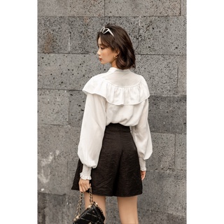 OLV - Quần Black Simple Pleated Short