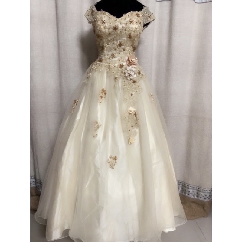 Thanh lý đầm cưới mới 99% hình thật