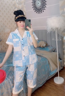 Đồ bộ lụa lửng