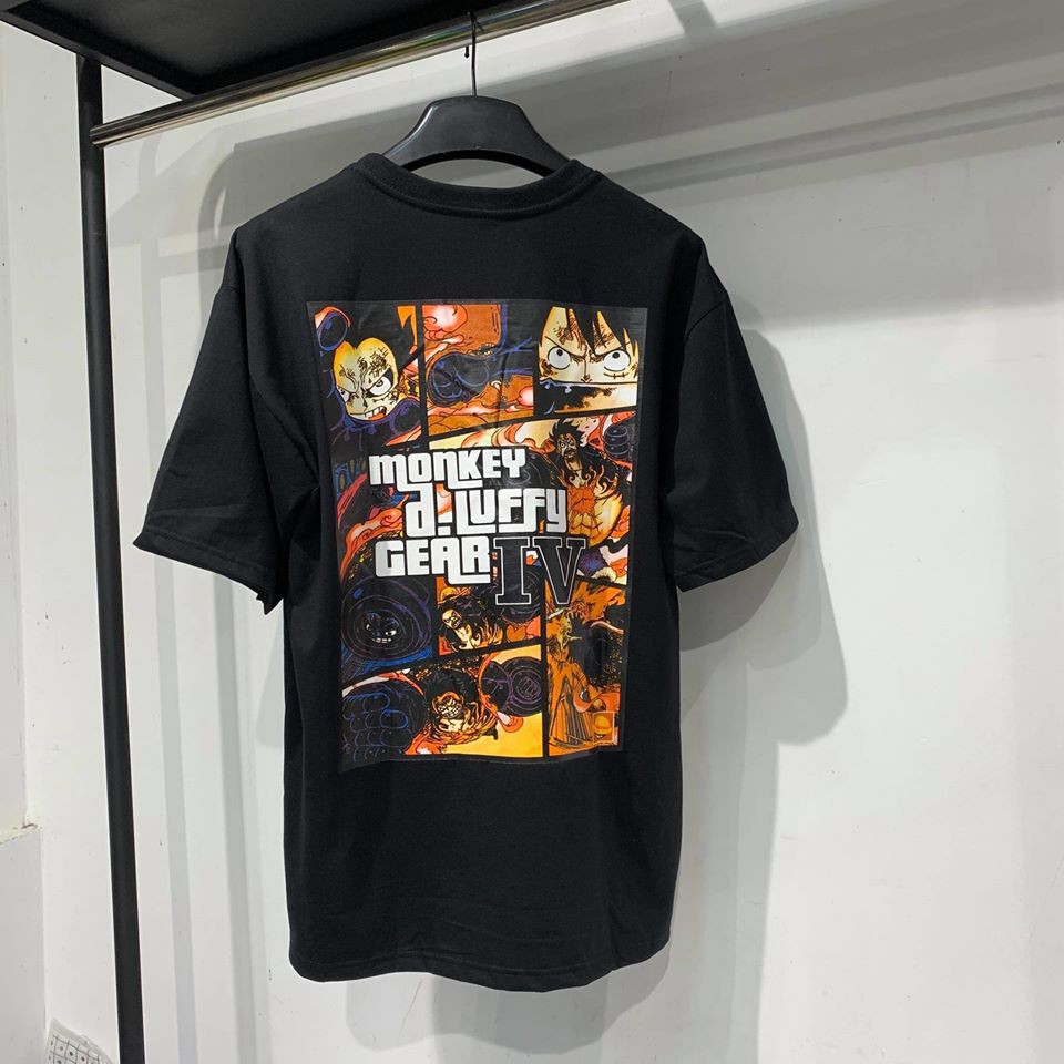 [Mã WASKT410K giảm 10K đơn 50K] Áo phông tay lỡ unisex áo thun nam nữ form rộng LUFFY P-044 | BigBuy360 - bigbuy360.vn