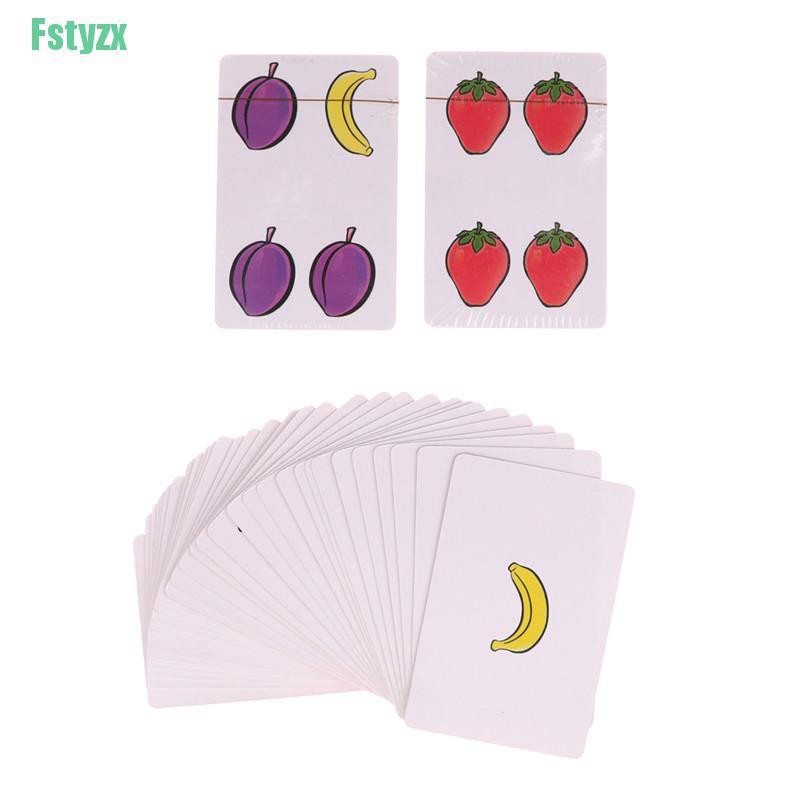 fstyzx Halli Galli Board Game 2-6 Players Cards Game For Party/Family/Friends Easy To Play