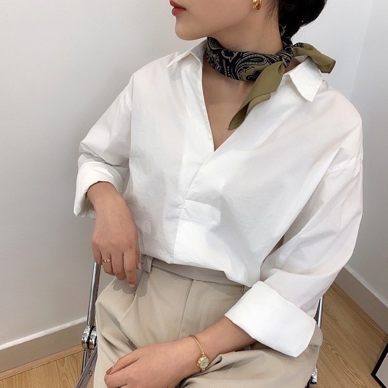 Khăn lụa mini size 53cm hoạ tiết lạ - Maben