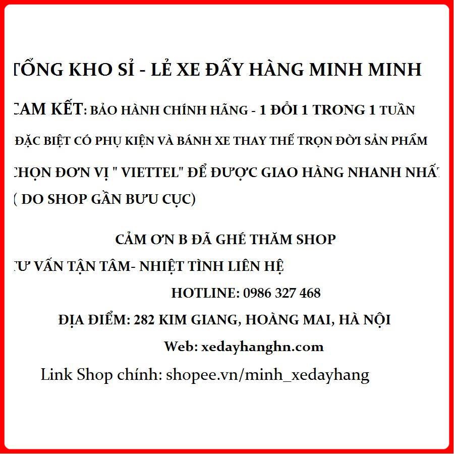 [3 chức năng- đa năng] Xe Kéo Hàng, Xe Đẩy Hàng Đa Năng Maxkiwi- Vừa Là 2 Bánh, Vừa Là 4 Bánh, Và Chế Độ Chở Nghiêng