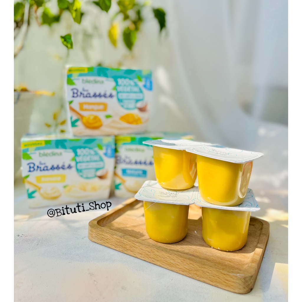 Sữa chua sữa dừa Bledina cho bé dị ứng đạm bò từ 6 tháng  - Bituti Shop