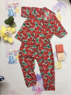 Bộ kate Thái tay ngắn quần dài 
