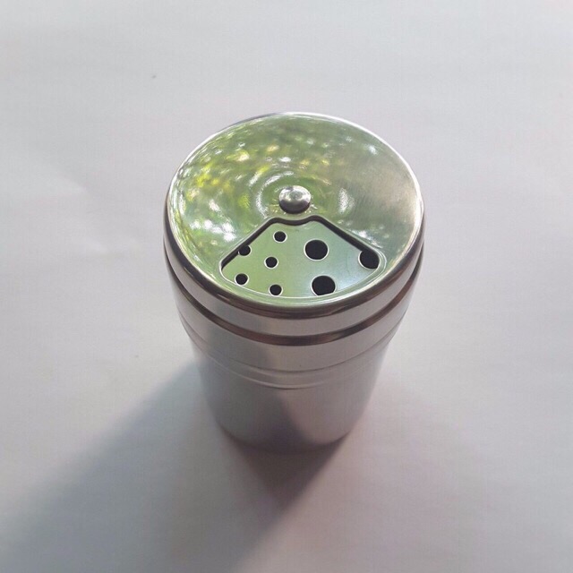 Lọ đựng tăm ,tiêu,gia vị inox cao cấp hoàng gia