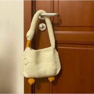 Túi con ngỗng/goose bag/ túi con vịt ảnh thật ở cuối