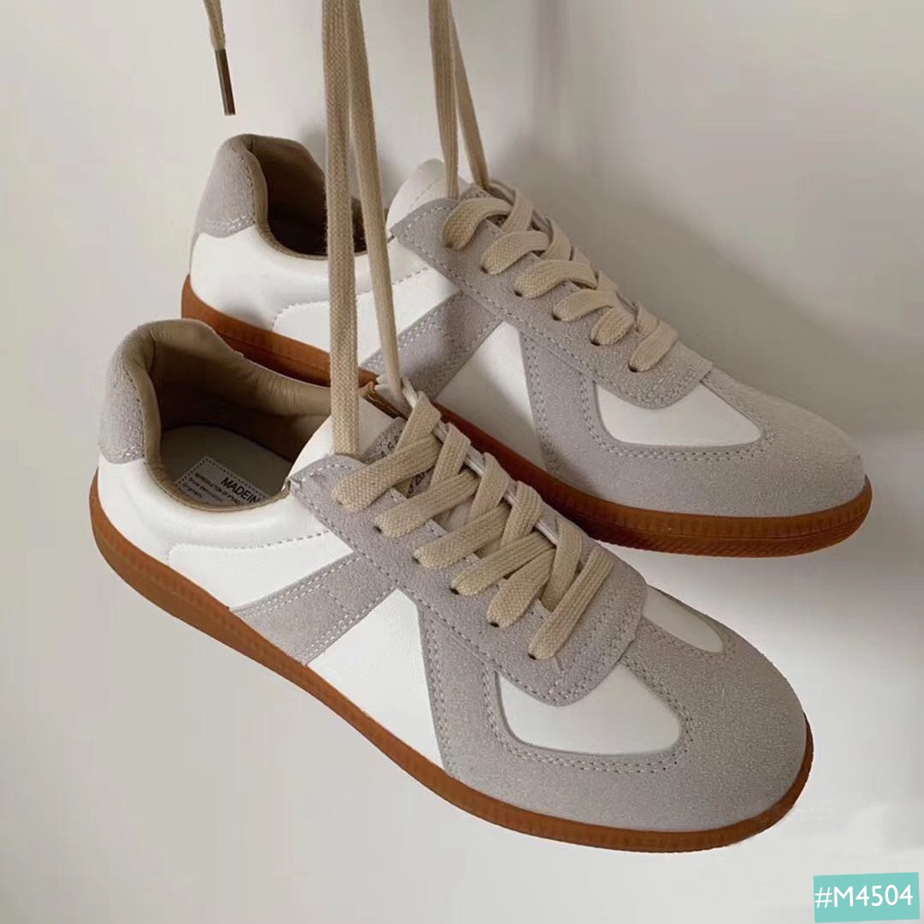 Giày Thể Thao Cặp Đôi Nam Nữ Basic Da Lộn PARIS MINSU M4504 Style Sneaker Bata Hàn Quốc Classic Đơn Giản