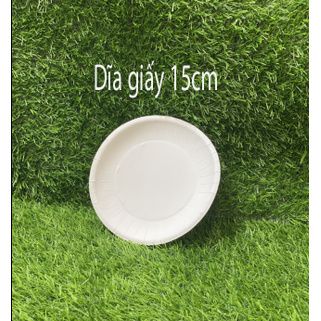 50 cái dĩa giấy size nhỏ, trung, to