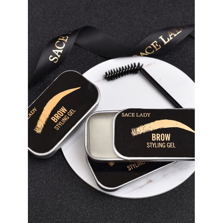 Bộ 3 xà phòng trang điểm lông mày SACE LADY kháng nước lâu trôi kèm dao cạo | BigBuy360 - bigbuy360.vn