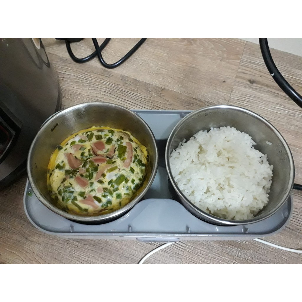 Hộp cơm văn phòng đa năng tự nấu chín đồ ăn, hộp cơm giữ nhiệt, hâm nóng đồ ăn | BigBuy360 - bigbuy360.vn