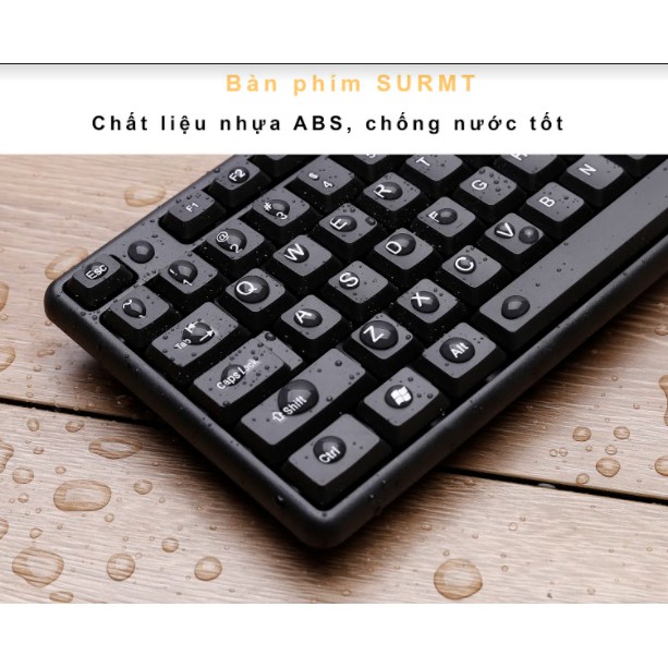 Bộ Bàn Phím + Chuột Surmt 8236+M129 - Bảo Hành 1 Năm