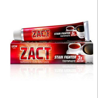 Sản phẩm dành cho người uống trà, cafe, hút thuốc lá, Kem đánh răng ZACT 190g, nhập khẩu chính hãng Bống cosmestics