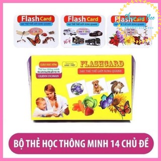BỘ THẺ HỌC THÔNG MINH 15 CHỦ ĐỀ