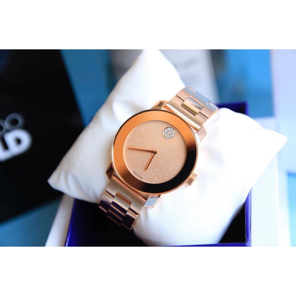 ĐỒNG HỒ NỮ MOVADO BOLD ROSE GOLD ION-PLATED 3600335