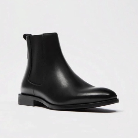 Chelsea boots nam da bò nguyên tấm tăng 3.5cm chiều cao | BigBuy360 - bigbuy360.vn