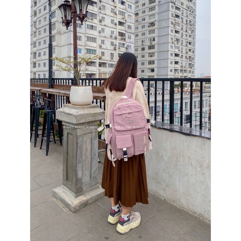 Balo chất vải mịn 3 màu (ION BACKPACK)