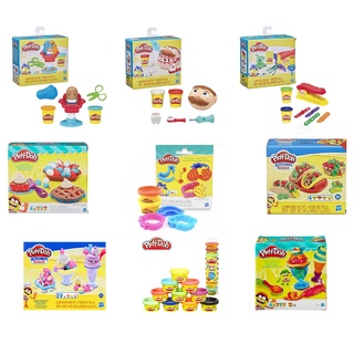 Khuôn bột nặn cho bé , Ống bột nặn 10 màu Play doh cho bé (280g)