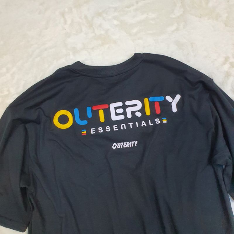 XPstore Áo thun unisex tay lỡ OUTERITY Nam Nữ (Ảnh thật)