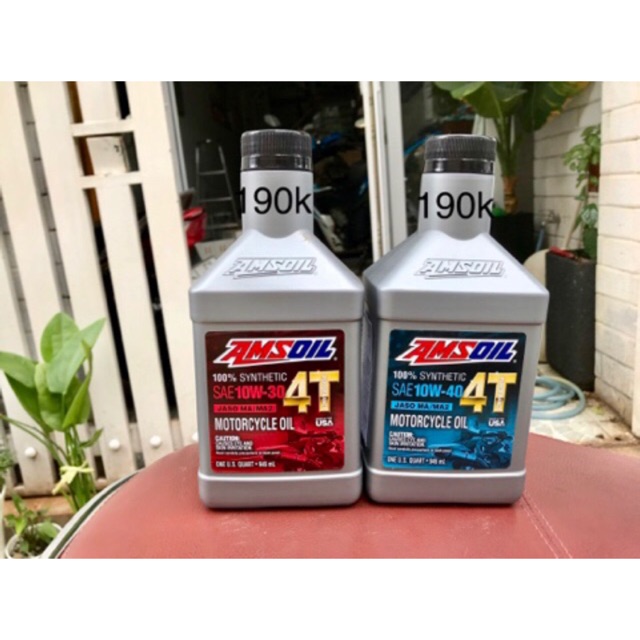 Nhớt Amsoil 4t Performance 10w40 (Có chiết lẻ)