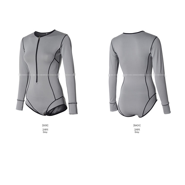 Bộ Đồ Bơi Đi Tắm Biển Nữ Bikini 1 Mảnh Dài Tay (Set Áo Liền Và Quần Lót) | BigBuy360 - bigbuy360.vn