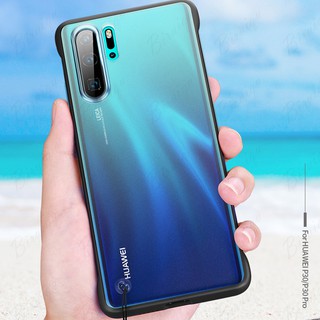 Huawei P30 P30 Pro Back Tempered Acrylic & TPU Slim Case Covers