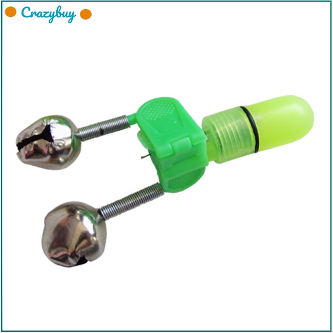 Cr Chuông Báo Cá Cắn Câu Có Đèn Led Gắn Cần Câu Cá Tiện Dụng