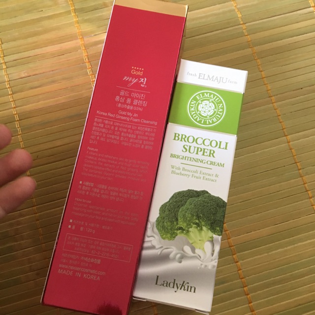Combo sữa rửa măt và kem dưỡn da