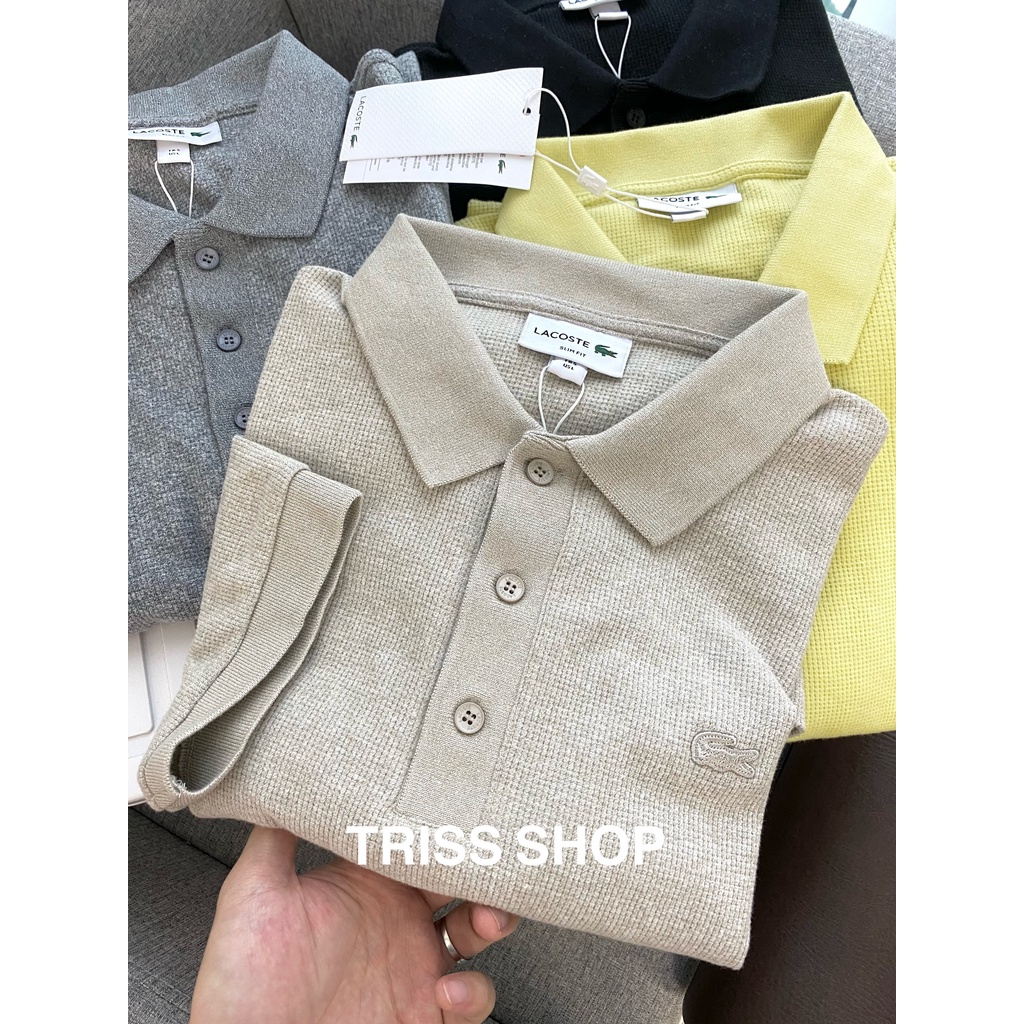 Áo Polo Nam LCST Cá Cùng Màu 8 Form Slimfit