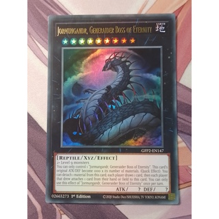 Thẻ bài yugioh: jormungandr, generaider boss of eternity gfp2-en147