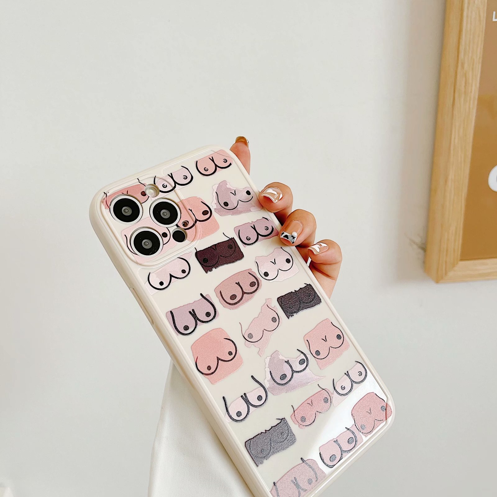 Ốp điện thoại nhựa silicon TPU họa tiết nghệ thuật cho iPhone 12pro max 12mini 11Pro Max XS Max XR SE 2020 7 8 Plus | BigBuy360 - bigbuy360.vn