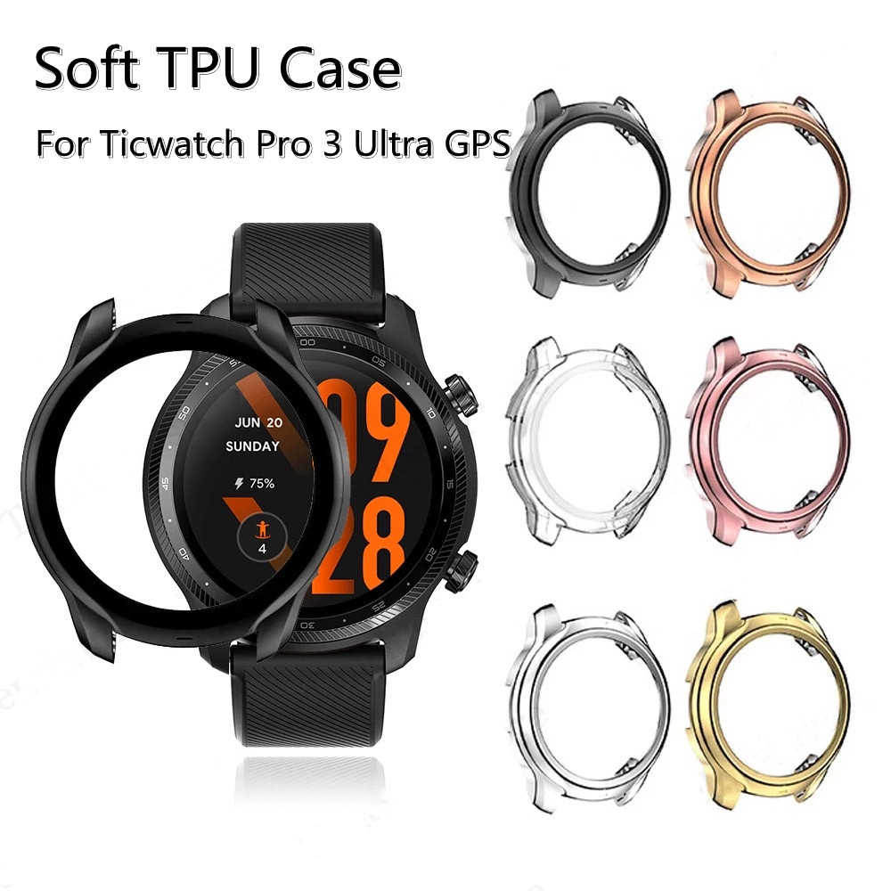 Ốp Tpu Bảo Vệ Cho Đồng Hồ Ticwatch Pro 3 LTE / Ultra GPS Watch Pro X / Pro 3