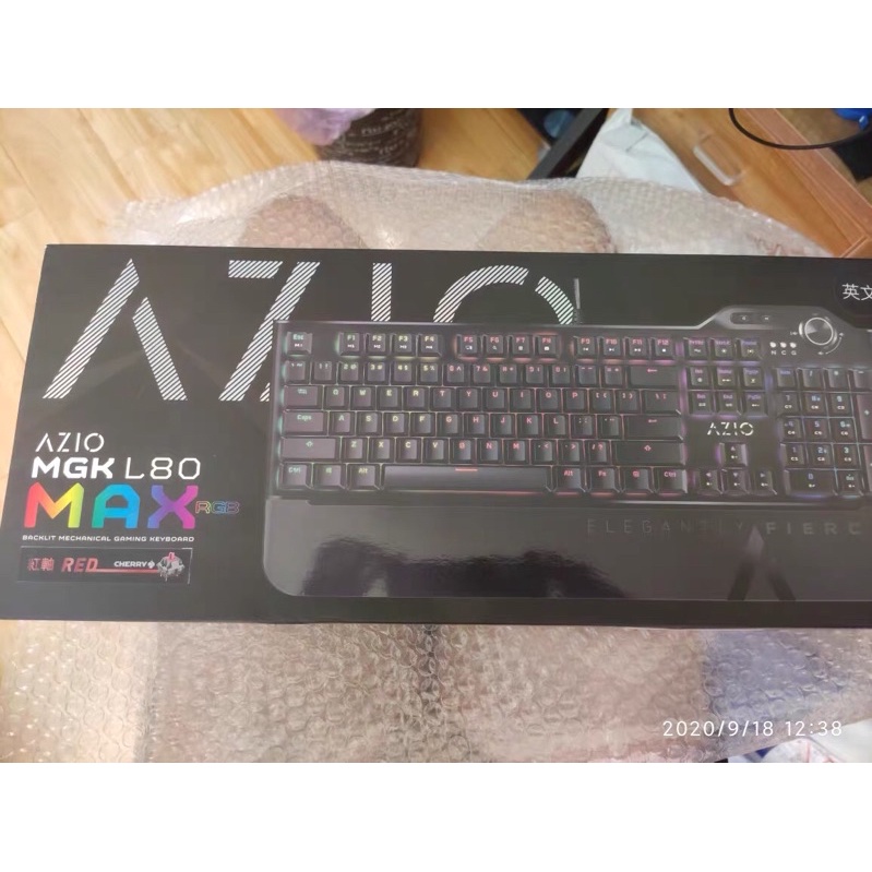Bàn phím cơ Gaming Azio MGK L80  và chuột Azio Atom gaming chính hãng