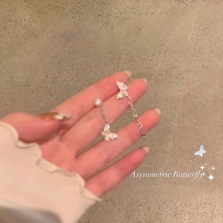 Bông Tai Mạ Bạc 925 Hình Nơ Phong Cách Hàn Quốc Thời Trang Cao Cấp