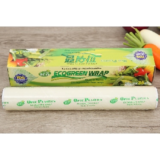 Màng Bọc TP Power Wrap PVC Tự Hủy Sinh Học 9 MIC X 300 MM X 35M