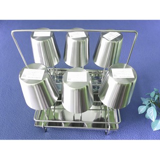 Giá úp ly không sét có khay hứng nước bằng inox 304 hàng chuẩn VN