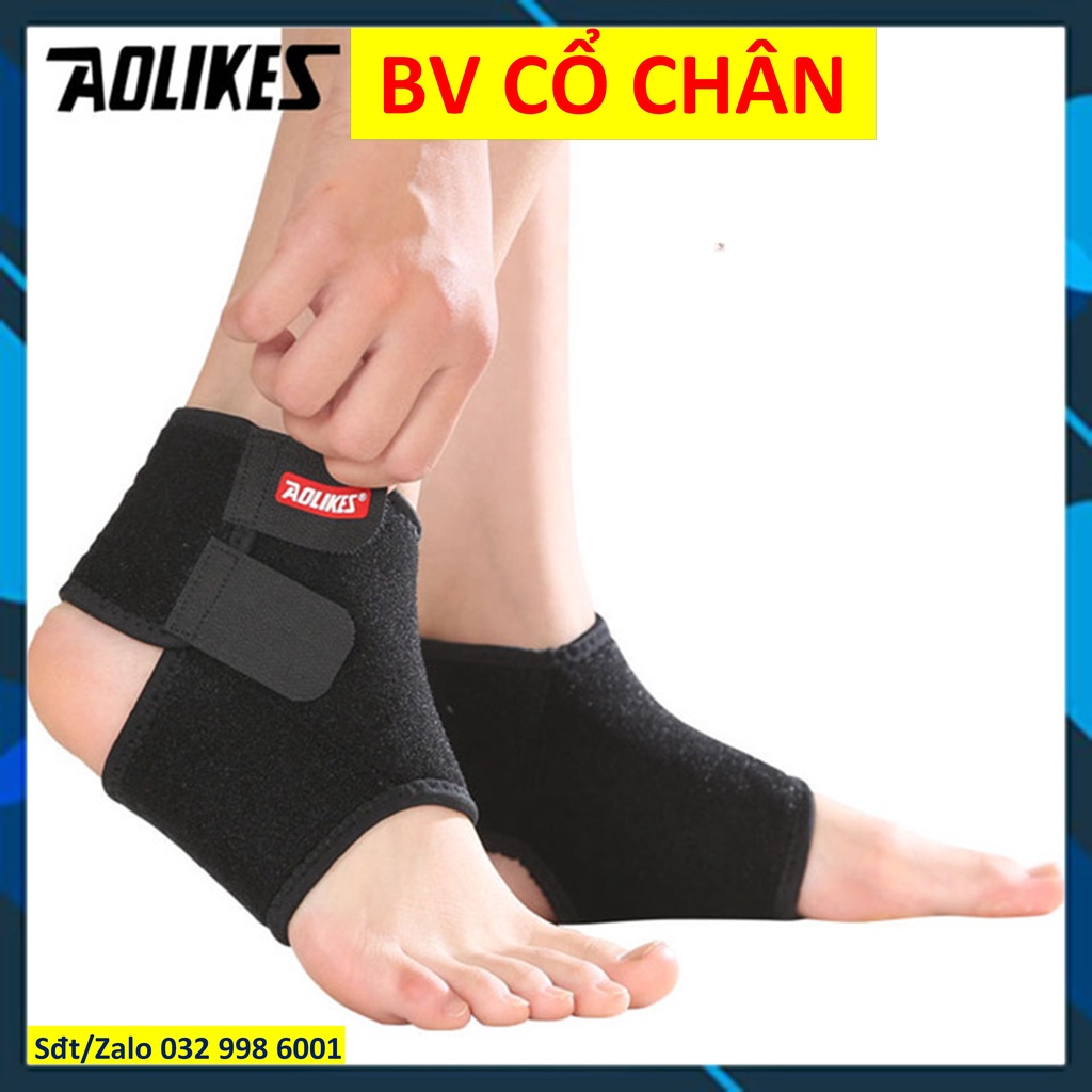 Đai quấn cổ chân tập Gym Móc đá sau Kickback Đá đùi tập mông chính hãng Aolikes 7129 Bó cổ chân 7132 7130 4546 666 Speed